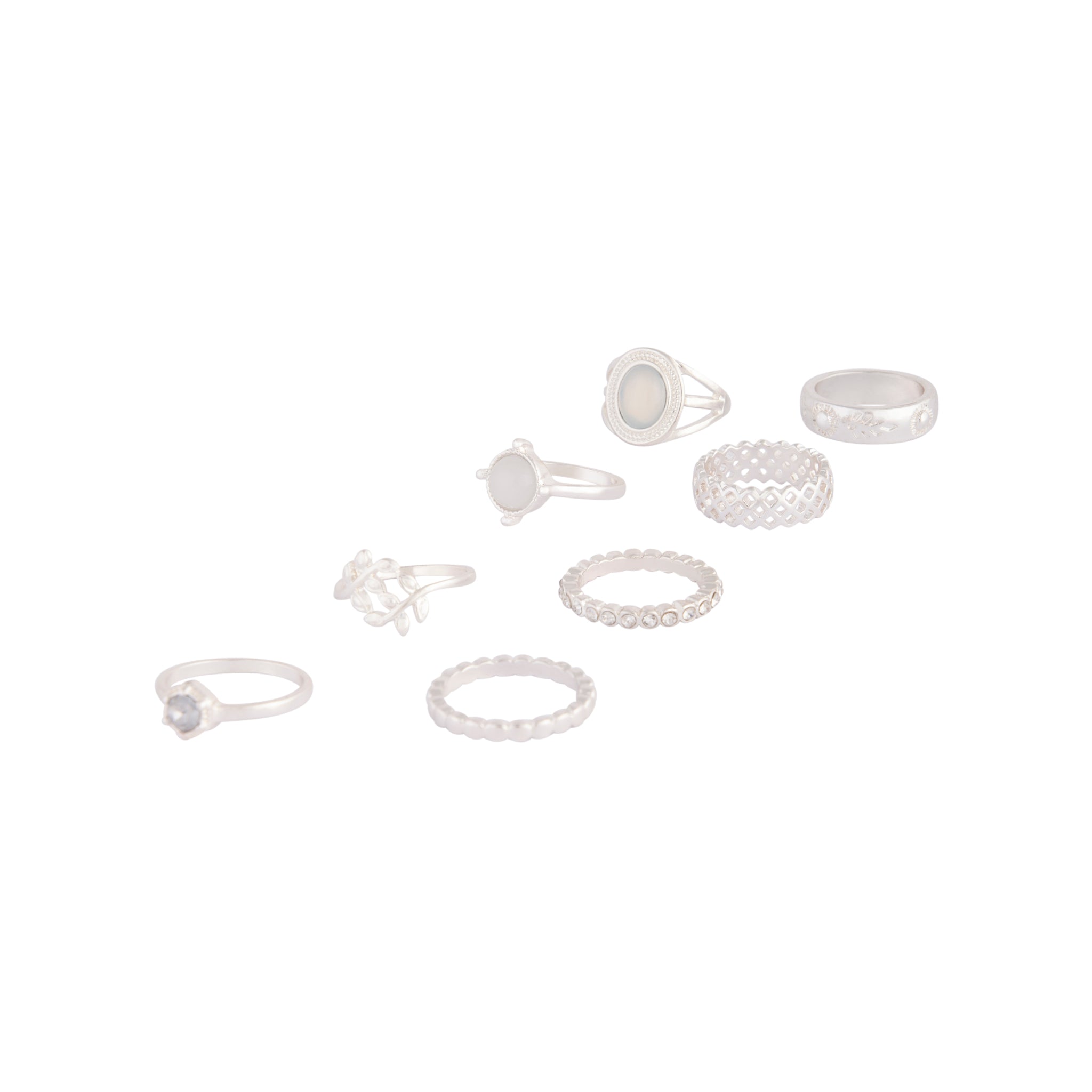 Crosshatch Ring 8-Pack