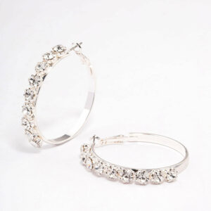 Round Medium Hoop Earrings