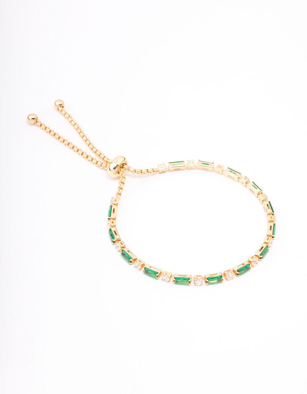 Stone Toggle Tennis Bracelet