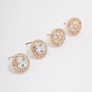 Flower Halo Earring Pack