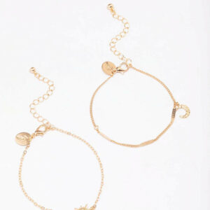 Star & Moon Bracelet Pack